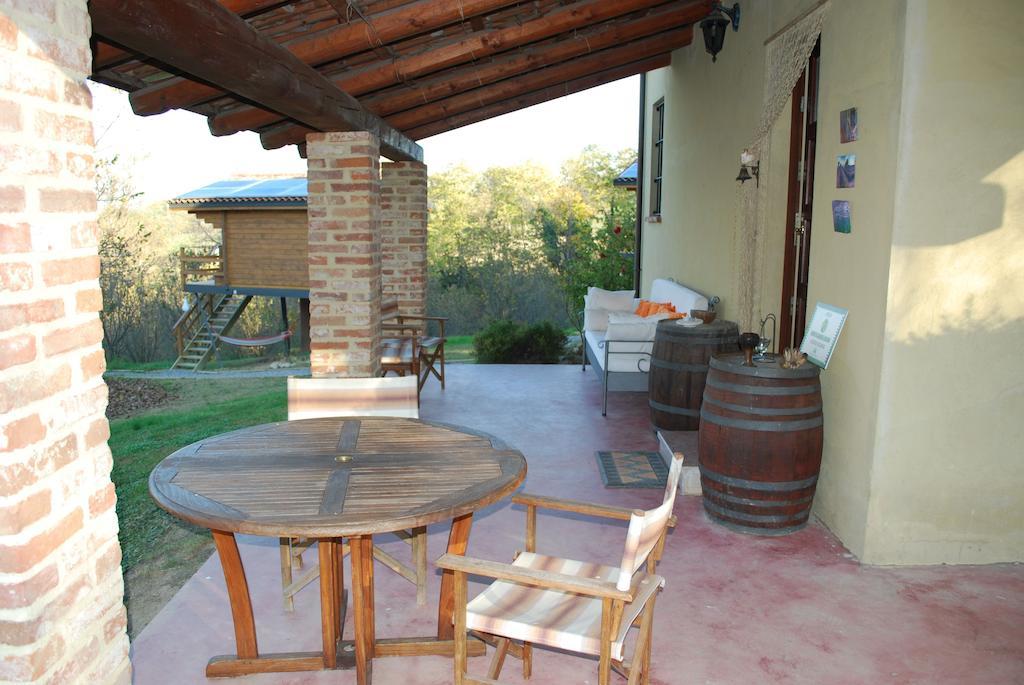 Ecolodge Langhe Cherasco Buitenkant foto