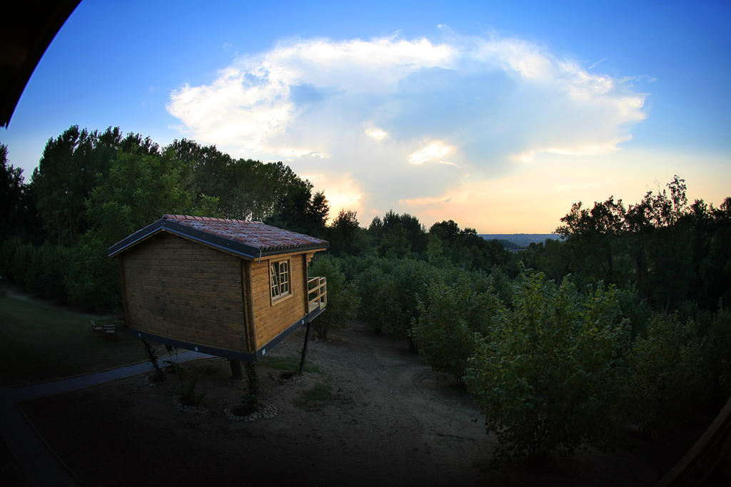 Ecolodge Langhe Cherasco Buitenkant foto